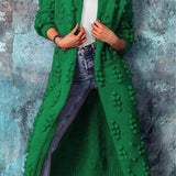 Long Women's Knitted Gilet