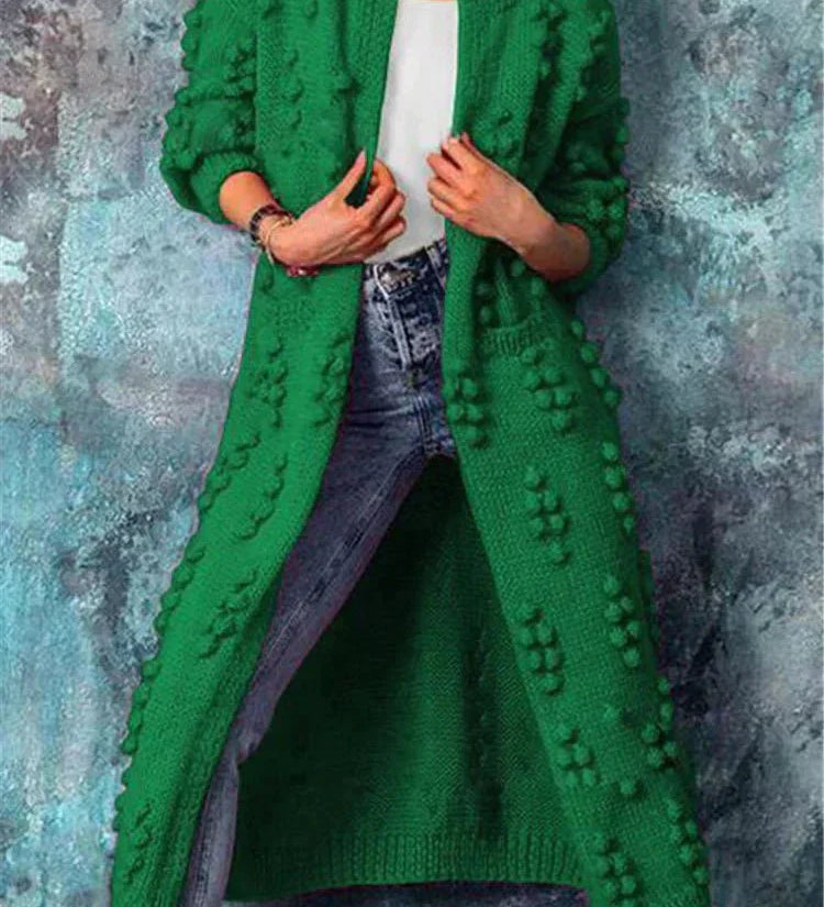 Long Women's Knitted Gilet