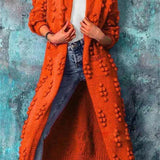 Long Women's Knitted Gilet