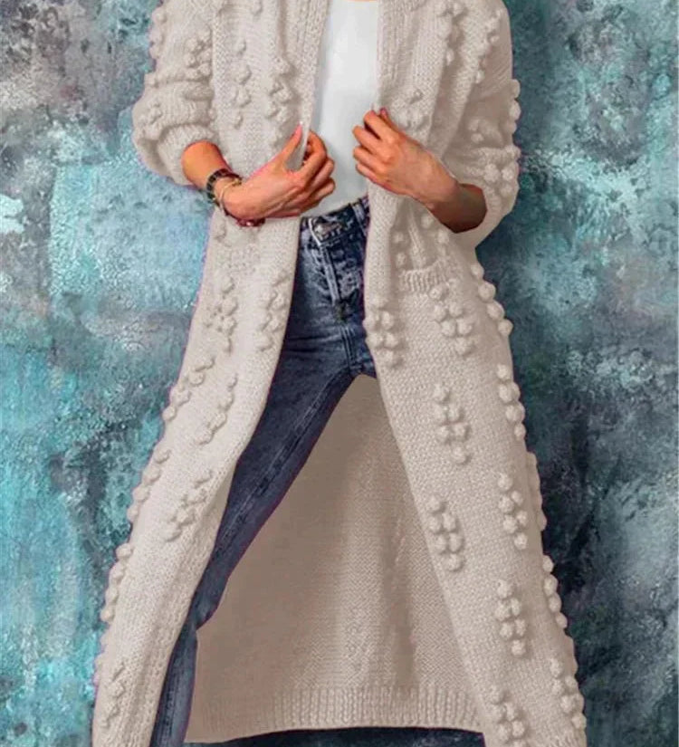 Long Women's Knitted Gilet
