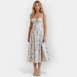 Gabriela | Midi Dress with Corset