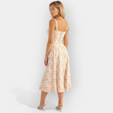 Gabriela | Midi Dress with Corset