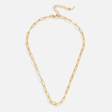 Classic Chain Necklace with Clip