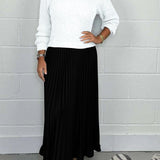 Liza | Pullover and Pleated Dress Set
