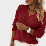 Riina | Noemier Sweater with V-Neck