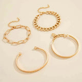 Elan Mercer White Gold Bracelet