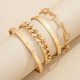 Elan Mercer White Gold Bracelet